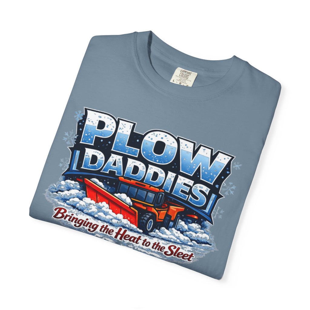 Plow Daddies snowplow graphic T-Shirt | Bringing the Heat to the Sleet