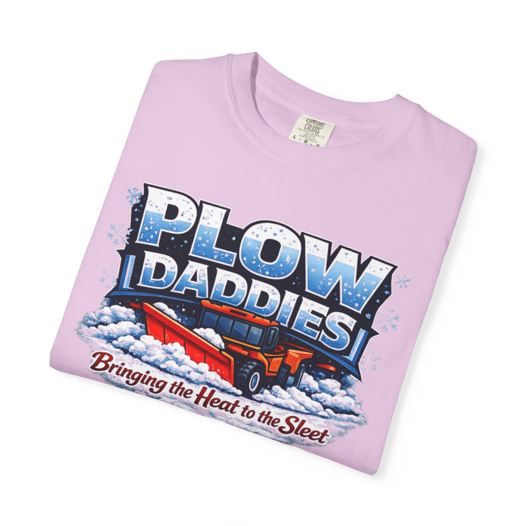 Plow Daddies snowplow graphic T-Shirt | Bringing the Heat to the Sleet