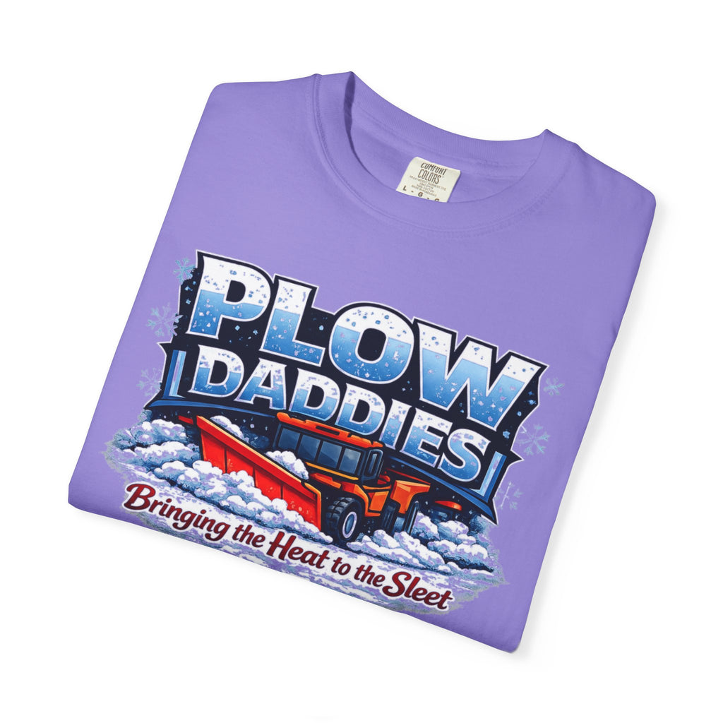 Plow Daddies snowplow graphic T-Shirt | Bringing the Heat to the Sleet