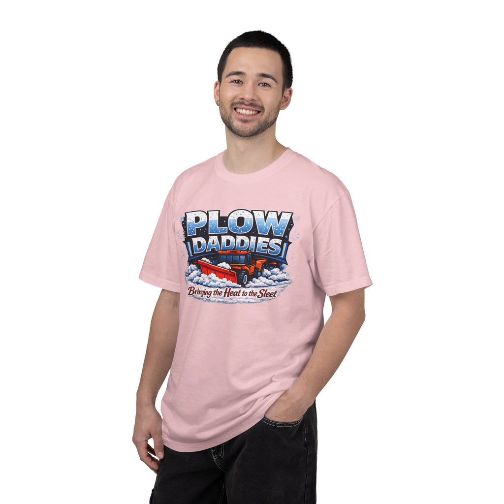 Plow Daddies snowplow graphic T-Shirt | Bringing the Heat to the Sleet