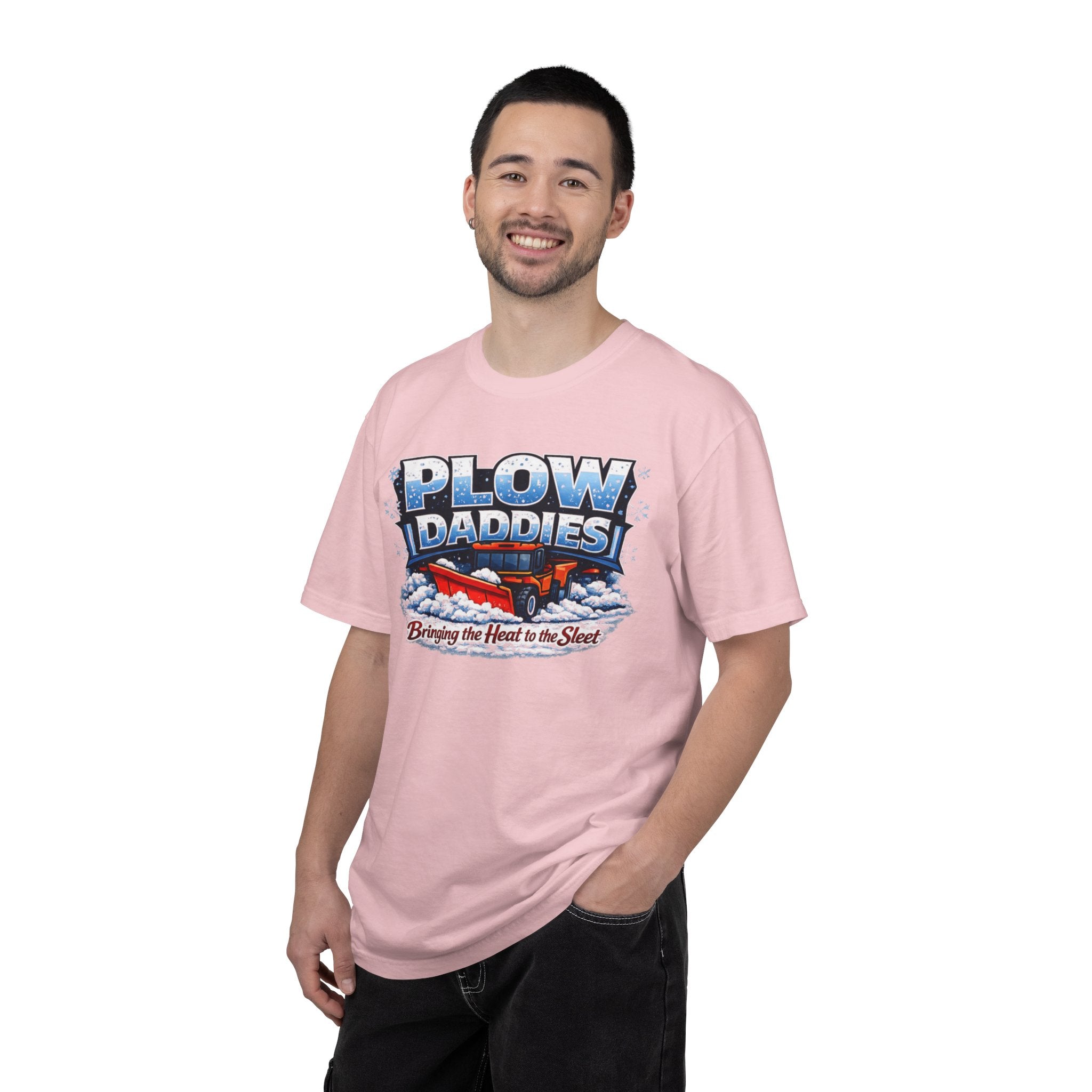 Plow Daddies snowplow graphic T-Shirt | Bringing the Heat to the Sleet