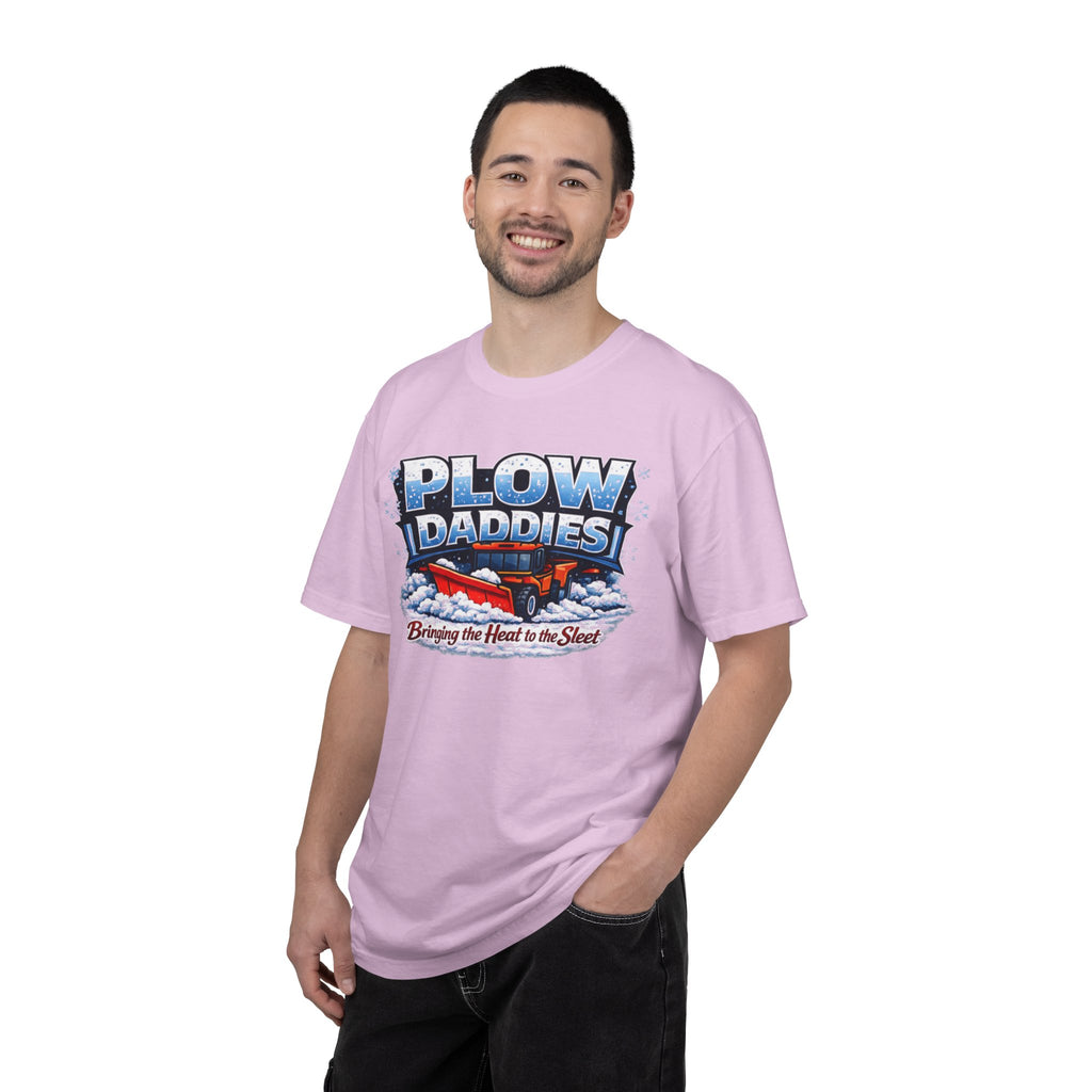 Plow Daddies snowplow graphic T-Shirt | Bringing the Heat to the Sleet