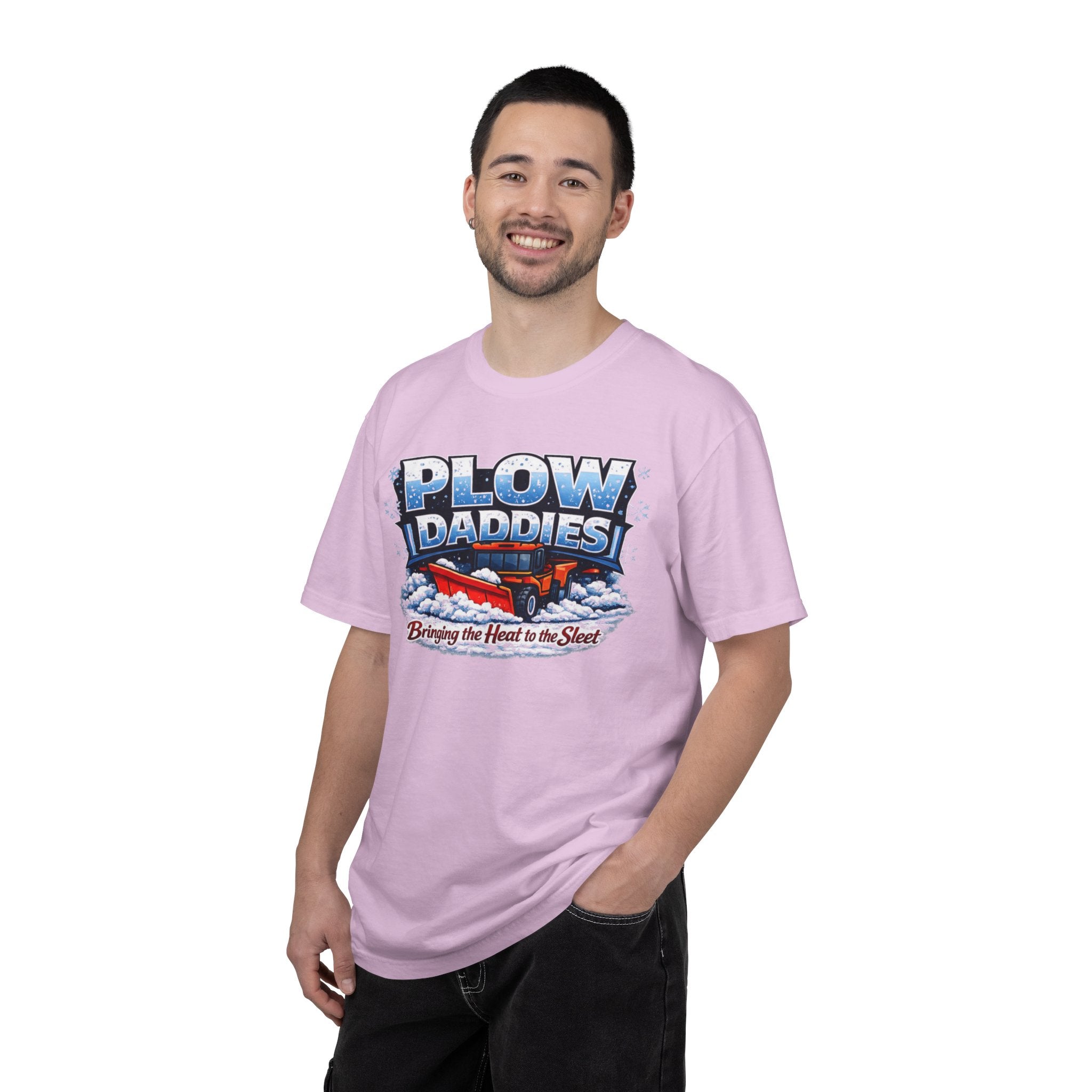 Plow Daddies snowplow graphic T-Shirt | Bringing the Heat to the Sleet